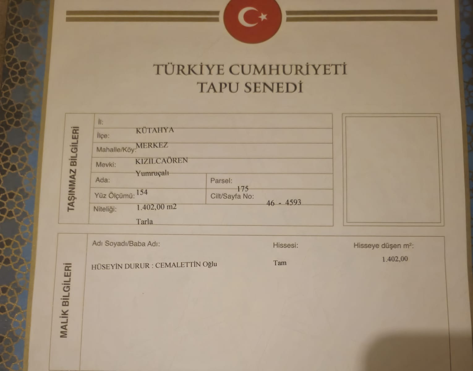 İlan Fotoğrafı